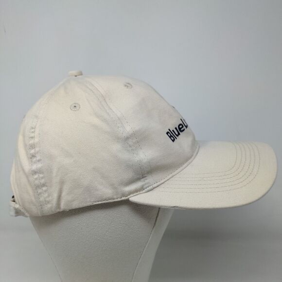 BlueLinx Men's Slideback Hat Tan Adjustable Embroidered Logo Tech - Picture 4 of 7